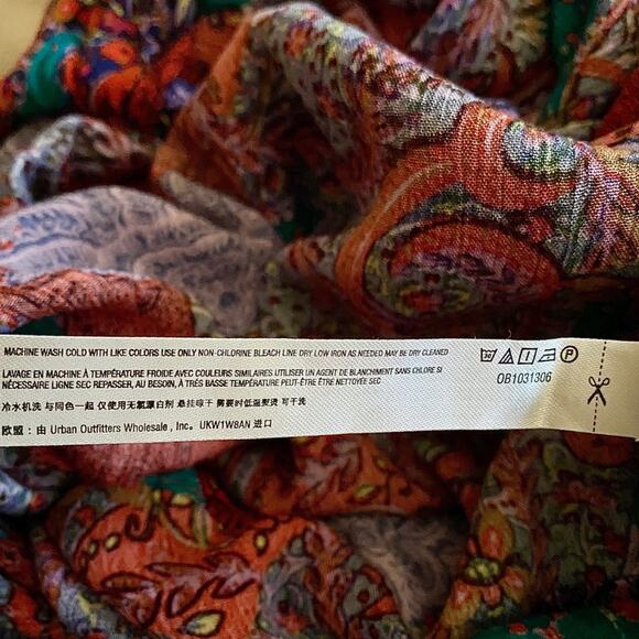 Free People Count Me In Trapeze Mini Dress Red Hot, Small - Picture 8 of 8